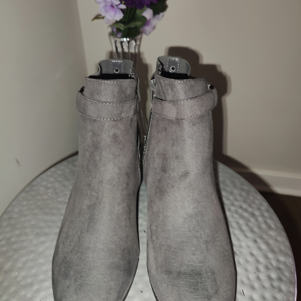 Gray Women's Ankle Boots
